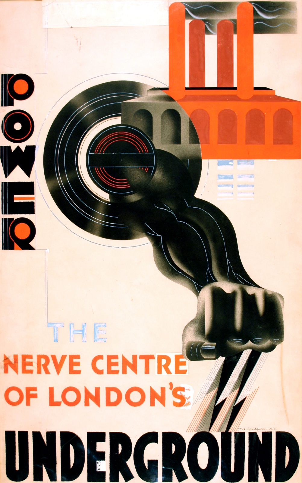 Power, by Edward McKnight Kauffer, 1930